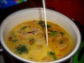 Грибной суп из плавленых сырков