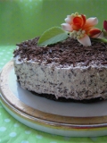 Творожный торт с шоколадной крошкой
