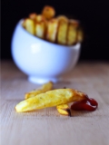Хрустящий запеченный картофель French fries